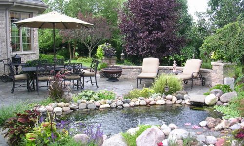 Seattle-Pond-and-Fountain-Pondless-Waterfall-Repair-Maintenance-Installation-Washington-037 Beautiful Koi Pond in West Seattle maintained by Seattle Pond and Fountain